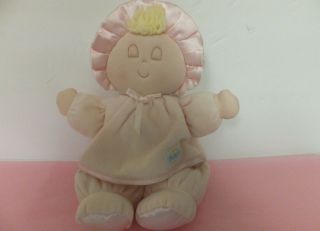 Eden Pink Baby Doll Velour Plush Closed Eyes 11 " So Soft Baby Stuffed Toy