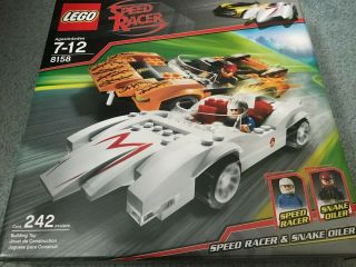 Lego 8158 Speed Racer & Snake Oiler Rare