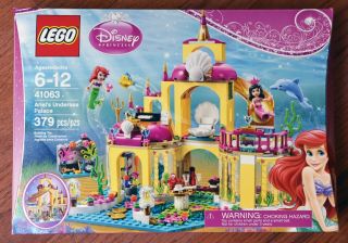 Lego 41063 Disney Princess Ariel Undersea Palace Nib Factory Retired
