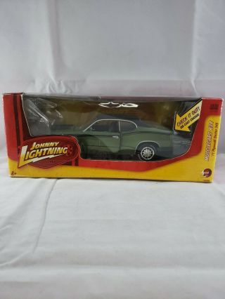 Boxed Diecast - Johnny Lightning 1:24 1971 Plymouth Duster 340 - Green