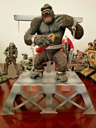 Mcfarlane Toys King Kong Deluxe Box Movie Maniacs Series 3 Action Figure Loose