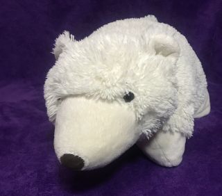 White Polar Bear Plush Pillow Pet 19”
