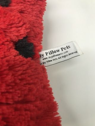 Pillow Pets Pee Wees Red Ladybug 11inch Plush Soft Stuffed Animal Lady Bug 2