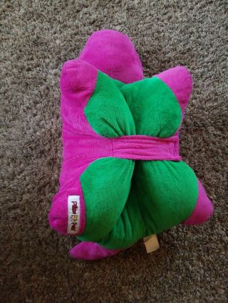 Barney The Purple Dinosaur Plush Authentic Pillow Pets 18 
