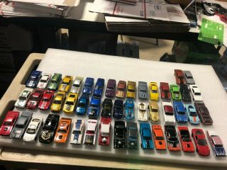 50 Cars Mostly Muscle Cars Some Matchbox Some Some Hot Wheels And Other Brands