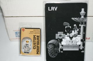 Brickmania Lrv Lunar Rover Vehicle And Apollo Astronaut Custom Minifig.  Both