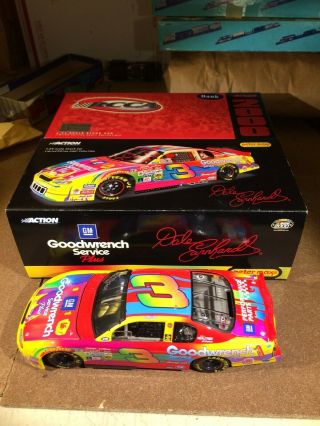 1/24 Rcca Action Dale Earnhardt 3 Peter Max Gm Goodwrench Plus