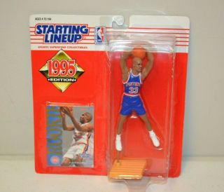 Starting Lineup Slu Basketball 1995 Grant Hill Detroit Pistons Rookie