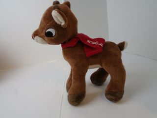 Dan Dee Collectors Choice Rudolph The Red Nosed Reindeer Red Scarf Plush Singing