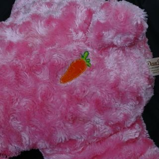 Dan Dee Collectors Choice Bunny Rabbit Plush Stuffed Pink White 27 inch Long 3