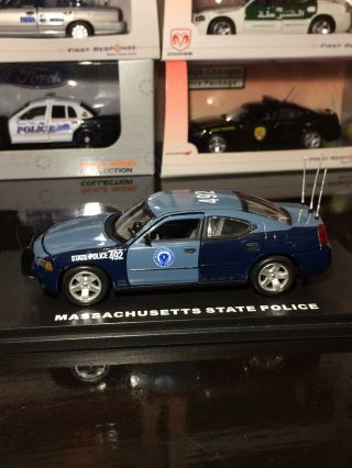 1/43 First Response Massachusetts State Police Dodge Charger Diecast Car