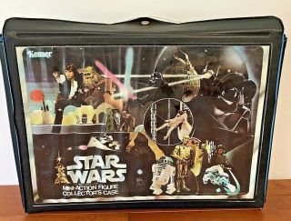 Kenner 1977 Vintage Star Wars Action Figure Collector’s Case