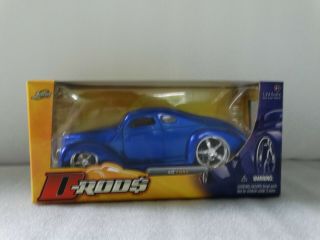Jada D - Rods 1940 Ford Hot Rod Coupe 1:24 Scale Diecast Model 