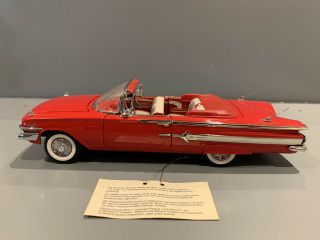 1960 Chevy Impala Convertible Franklin Diecast 1:24