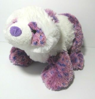 Ganz Purple And White Polar Bear Plush Stuffed Animal