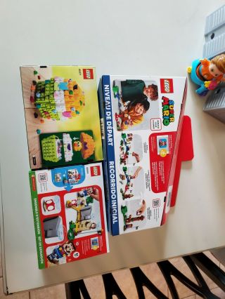Lego Mario: starter set 71360 Monty Mole expansion 40414 and bonus set 40371 2