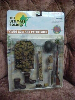 Ultimate Soldier Ww Ii Uniform & Weapon Set Toys U.  S.  Army Camo 82nd Abn