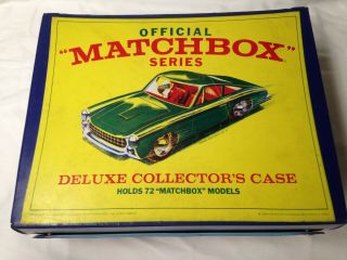 Vintage 1968 Lesney Matchbox Deluxe Collector 