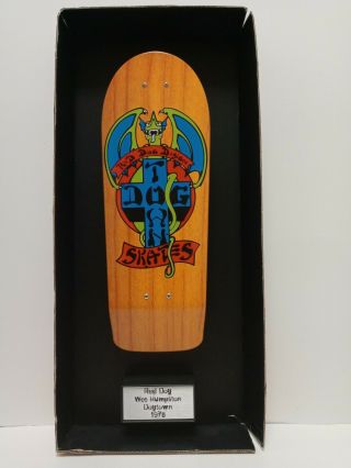 Tech Deck Collector Series 10‘’ Red Dog 1978 Wes Humpston Dogtown Pre - Owed