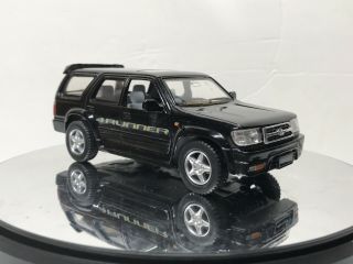 90’s Toyota 4runner / Hilux Surf Black Lhd Rare Oem Style 1:36 Scale Diecast Htf