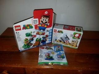 Lego 71360 40414 30385 Adventures With Mario Monty Mole & Mushroom Rare