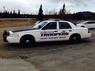 Greenlight Police Alaska State Trooper Ford Crown Vic Custom Unit