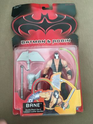 1997 6 " Inch Bane Action Figure From Movie Batman And Robin Kenner