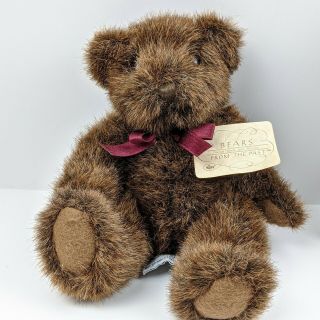 Rothschild Brown Bears From The Past Bear 7 " W/tags Plush Stuffed Animal Russ