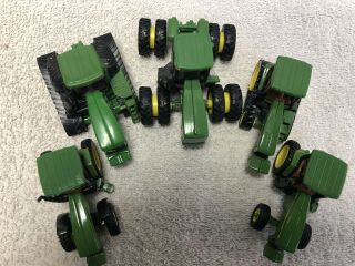 1/64 ertl farm toys John Deere Tractors,  (5) Pack 3