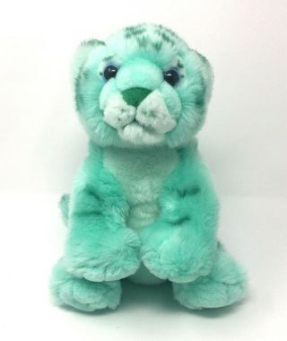 Wild Republic Stuffed Plush Toy Animal Vibes Tiger Cub Green