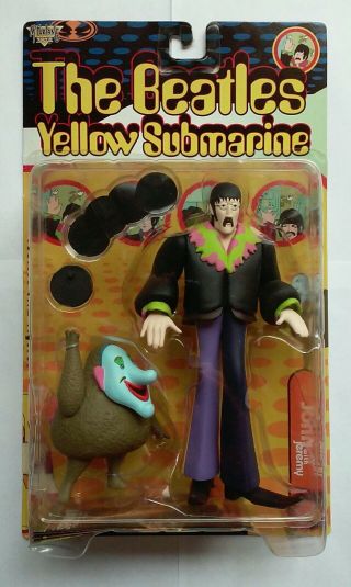Mcfarlane Toys Beatles Yellow Submarine Series John With Jeremy (the Boob) 1999