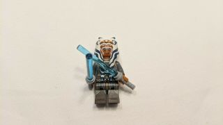 Lego Star Wars Ahsoka Tano 75158 Adult With X2 Lightsabers Minifigure Rebels
