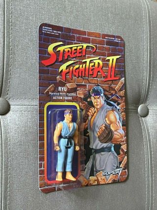 Street Fighter 2 Champion Edition Ryu 7 Reaction Figure Unpunched
