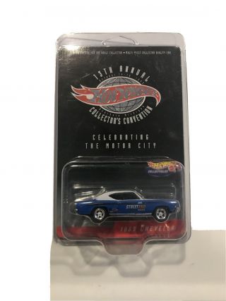 1:64 Hot Wheels 1999 Limited Edition / 13th Annual Convention Blue 1969 Chevelle
