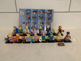 Lego The Simpsons 71009 Complete Set Of All 16 Minifigures Series 2