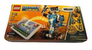 Lego Boost Creative Toolbox 17101 Robot Set Build Code Play 5 In 1 Model Coding