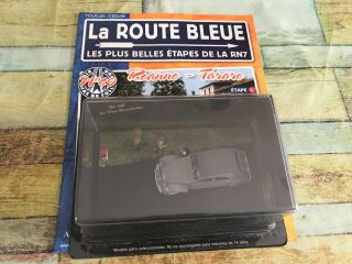 Voiture Miniature Citroen 2cv 2 Cv Etape 15 La Route Bleue Rn7 1/43