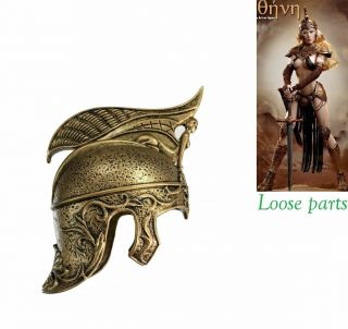 1/6 Tbleague Phicen Athena Greek Goddess Gold Helmet