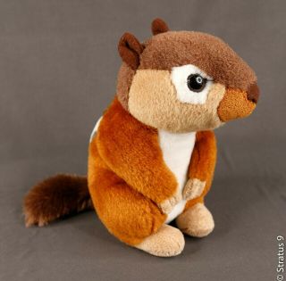 Wild Republic 8 " Chipmunk Squirrel Plush Stuffed Animal Toy