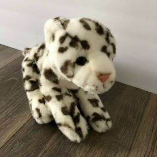 Animal Alley Toys R Us Snow Leopard Plush 14 " Stuffed Animal Doll Soft Cute Cat