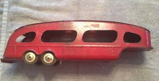 Early 1940’s Marx Motor Transit Car Carrier Pressed Steel
