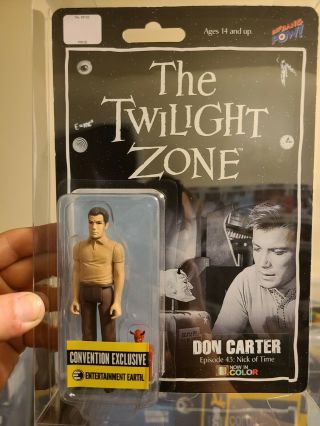 Twilight Zone Action Figure Don Carter Entertainment Earth Exclusive 623/672