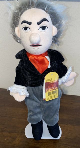 Little Thinkers Beethoven Plush Wind - Up Musical Doll Mwt 2012 Classical Music