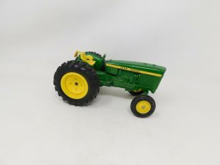 John Deere Metal Tractor Made In Usa Green Vintage Farm Toy