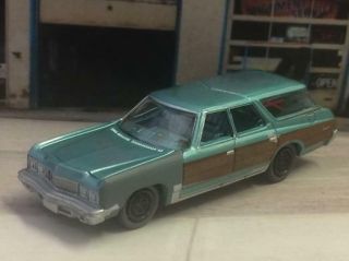 Weathered 1973 73 Chevrolet Caprice Wagon " Barn Find " 1/64 Scale Limited Edt G20