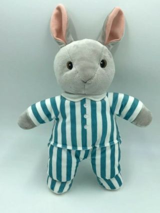 Kohls Cares Plush Goodnight Moon Bunny Striped Pajamas Stuffed Animal Toy Ll