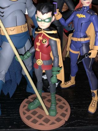 Gamestop Tmnt Vs Batman Exclusive Robin & Raphael Dc Collectibles Robin Only