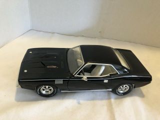 1971 Plymouth Cuda Black 1:18 Ertl American Muscle Mask Of Phantasm - Loose Euc