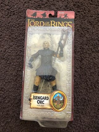 Isengard Orc With Axe Lord Of The Rings Two Towers Figure