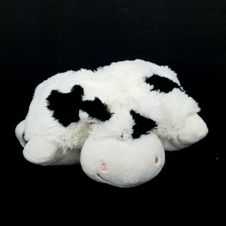 Pillow Pets Pee Wees Cow Plush Stuffed Animal Dominic Name Monogram 11 "